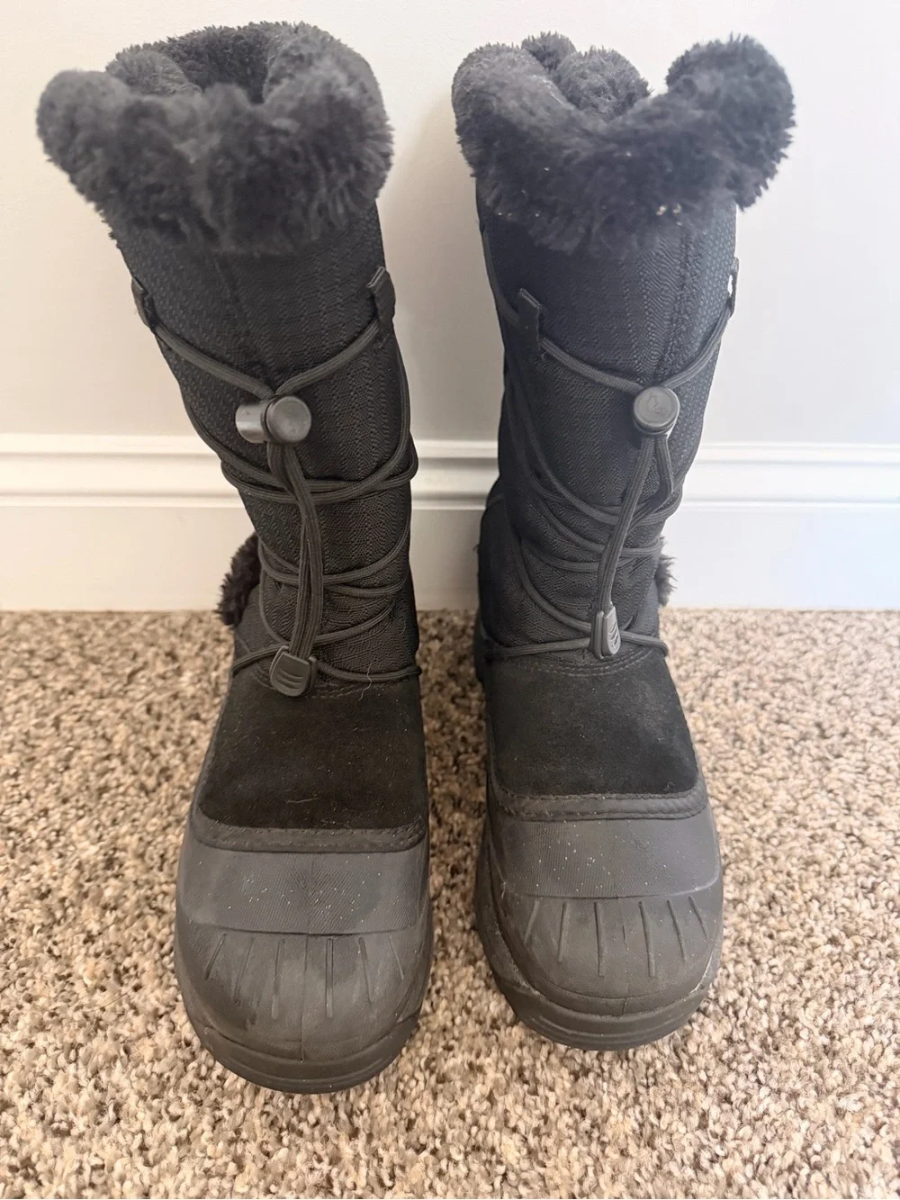 BAFFIN POLAR PROVEN ELLA WOMENS SNOW BOOTS  SIZE 7 WITH LINERS Ski Winter